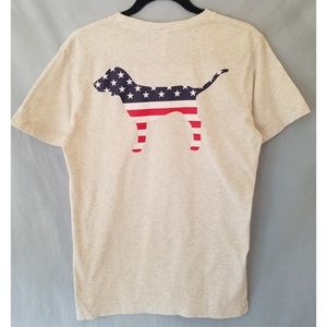Victoria's Secret PINK Pocket American Dog Tee
